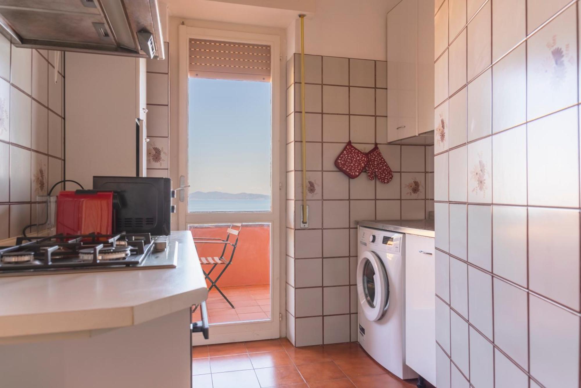 Argentario Retreat Sea View Terrace, Wifi & Private Parking Included Apartamento